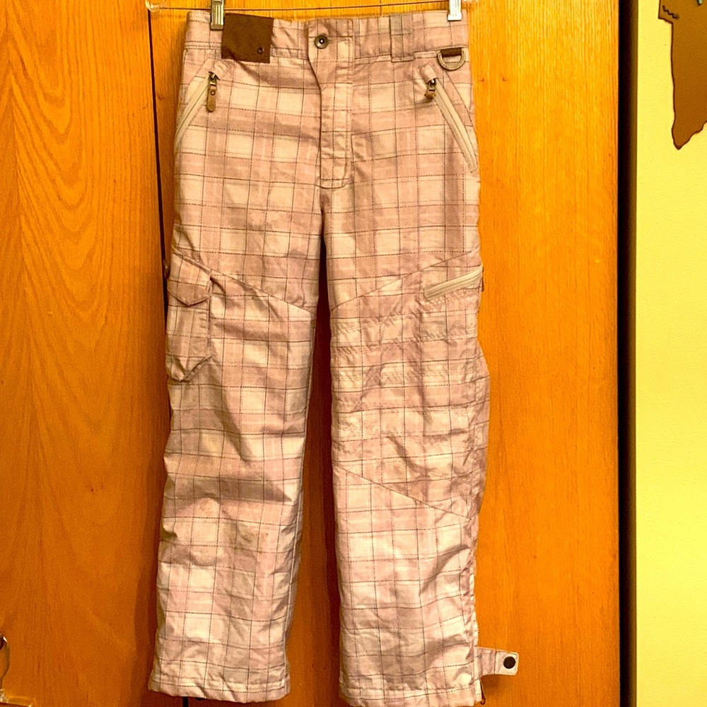 Allyance premium insulated boy’s cargo Snow pants ski snowboard size L EUC